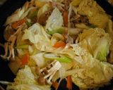カレーな中華丼♪作り方7写真