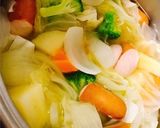野菜たっぷり♬。.トマトスープ作り方7写真
