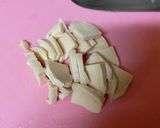 調味料無し！三つ葉とサラダチキンで一品！作り方3写真