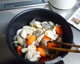 ホクホク温か☆根菜の煮物作り方2写真