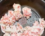 豚バラとなすのみぞれ煮作り方3写真