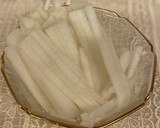茶えのきだけと大根のダシダスープ作り方1写真