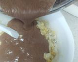 素朴なチョコバナナケーキがいた作り方5写真