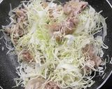 千切りキャベツ豚肉炒め作り方3写真