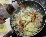 千切りキャベツ豚肉炒め作り方4写真