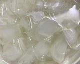 玉ねぎと豆腐の簡単サラダ作り方1写真