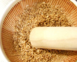 春菊と金時人参の白和えソース作り方1写真