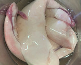 マグロの白子(簡単な下処理説明付き)作り方2写真
