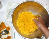 かぼちゃ入り白玉団子♪簡単食物繊維不足に作り方6写真