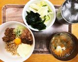 オートミールのチーズクリーム納豆丼作り方9写真