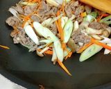 牛肉チャプチェ(残り野菜を使って)作り方7写真