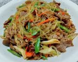 牛肉チャプチェ(残り野菜を使って)作り方9写真