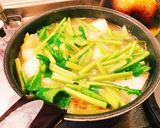 かぶと長ねぎの鶏手羽元スープ作り方6写真