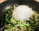 もやしニラ卵と春雨の炒め(炒合菜)作り方7写真