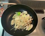 和風きのこ納豆パスタ作り方3写真