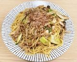 和風きのこ納豆パスタ作り方6写真