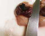 活赤貝のお造り作り方12写真