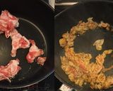 豚肉と厚揚げとマコモダケの甘辛炒め作り方2写真