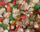 ピーマンと鶏肉のピリ辛中華炒め作り方4写真