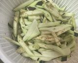 冷しゃぶとナスの塩昆布和え作り方3写真