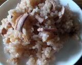 烏賊の塩辛釜飯作り方8写真