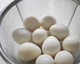 お弁当に!うずらのウスターソース漬け作り方1写真