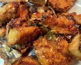 鯖のカリカリ焼き、大根おろしとかぼす添え作り方8写真