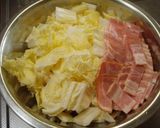 白菜クリームスープ♪作り方1写真