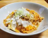 簡単・美味♪メンチカツの卵とじ(^^♪作り方7写真