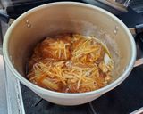 簡単・美味♪メンチカツの卵とじ(^^♪作り方5写真