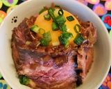 牛肉ももブロック＼簡単／ローストビーフ丼作り方14写真