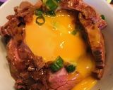 牛肉ももブロック＼簡単／ローストビーフ丼作り方15写真