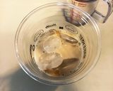 おうちカフェ気分、低糖質フラペチーノ作り方1写真
