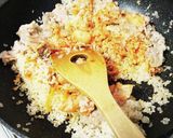 ワンパン　豚キムチ炊き込みご飯作り方3写真