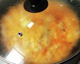ワンパン　豚キムチ炊き込みご飯作り方4写真