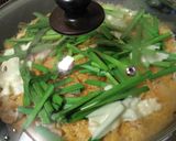 ワンパン　豚キムチ炊き込みご飯作り方5写真