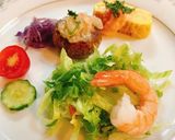 レタスとかにかまの和物作り方3写真