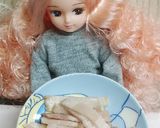 リカちゃん♡紫キャベーコンシーザーサラダ作り方2写真