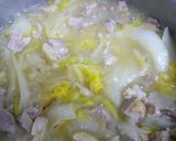 白菜と鶏肉のチーズクリーム煮作り方5写真