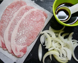 簡単！豚ロース生姜焼きのふんわり煮作り方1写真
