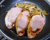 簡単！豚ロース生姜焼きのふんわり煮作り方3写真