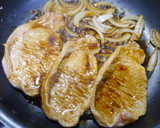 簡単！豚ロース生姜焼きのふんわり煮作り方4写真