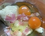 キッシュ風ポテチーズオムレツ作り方2写真