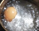 オクラとアボカド、ゆで卵の和風和え物作り方1写真