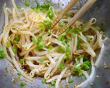 レンジで簡単！甘辛もやしサラダ作り方3写真