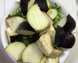 なすと豆苗の甘辛炒め作り方1写真