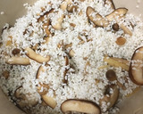 甘栗で簡単☆きのこと栗の炊き込みごはん作り方6写真