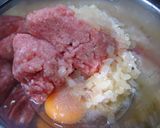 簡単ヘルシー♪豆腐入りハンバーグ作り方3写真