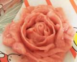 バタークリーム初、ピンク薔薇(´ｰ｀)作り方6写真