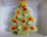 キャラ弁☆クリスマスツリー弁当♪作り方3写真